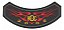Patch Bordado Harley Davidson Hog 2002 Harley Davidson Anual 14,4x7cm - Imagem 1