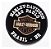 Patch Bordado Harley Davidson Sao Paulo Brasil 8x8cm - Imagem 1