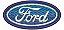 Patch Bordado Carros Ford Logo 7,5x3,7cm - Imagem 1