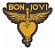 Patch Bordado Música Bon Jovi 28x25cm - Imagem 1