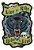 Patch Bordado Diversos Lobo Live To Ride 10x7cm - Imagem 1
