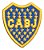 Patch Bordado Esportes Boca Juniors 3x3,5cm - Imagem 1
