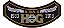 Patch Bordado Harley Davidson Hog 2018 Harley Davidson Anual 14,4x7cm - Imagem 1