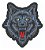 Patch Bordado Cartoons Lobo 8,2x9cm - Imagem 1