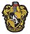 Patch Bordado Cartoons Harry Potter Hufflepuff - Lufa-lufa Dsn067 8,6x10cm - Imagem 1