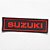 Patch Bordado Motos Suzuki Tarjeta 10x3cm - Imagem 1