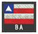 Patch Bordado Bandeiras Bandeira Bahia 4,5x4cm - Imagem 1