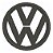 Patch Bordado Carros Volkswagen Logo B 8x8cm - Imagem 1