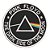 Patch Bordado Música Pink Floyd Dark Side 11x11cm - Imagem 1