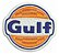 Patch Bordado Marcas Gulf Oleo Mrc033l0264a060 6,4x6cm - Imagem 1