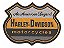 Patch Bordado Harley Davidson American Legend 30x23cm - Imagem 1