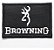 Patch Bordado Marcas Browning 8x5,5cm - Imagem 1