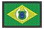 Patch Bordado Bandeiras Bandeira Ceara 6x4cm - Imagem 1