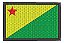 Patch Bordado Bandeiras Bandeira Acre 8x5cm - Imagem 1