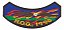 Patch Bordado Harley Davidson Hog 1996 Harley Davidson Anual 14,4x7cm - Imagem 1
