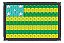 Patch Bordado Bandeiras Bandeira Goias 6x4cm - Imagem 1