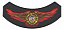 Patch Bordado Harley Davidson Hog 1998 Harley Davidson Anual 14,4x7cm - Imagem 1