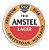 Patch Bordado Energéticos Amstel Logo 8x8cm - Imagem 1