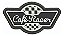 Patch Bordado Café Racer Quadriculado 9x5cm - Imagem 1