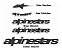 Patch Bordado Acessórios Alpinestars Kit Jaqueta 3 10x22cm - Imagem 4