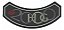 Patch Bordado Harley Davidson Hog 2000 Harley Davidson Anual 14,4x7cm - Imagem 1