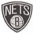 Patch Bordado Esportes Nba Brooklyn Nets 7,8x8cm - Imagem 1