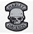 Patch Bordado Harley Davidson Militar 7,3x10cm - Imagem 1