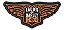 Patch Bordado Harley Davidson Ladies Ofharley 10,2x4,8cm - Imagem 1