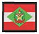 Patch Bordado Bandeiras Bandeira Santa Catarina 6x4cm - Imagem 1