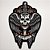 Patch Bordado Caveiras Caveira Asas Live To Ride 7x10cm - Imagem 1