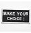 Patch Bordado Frases Frase Motociclista 02 9x4,5cm - Imagem 1