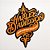 Patch Bordado Harley Davidson Tribal Laranja 25,3x30cm - Imagem 1