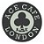 Patch Bordado Café Racer Ace Café London 20x20cm - Imagem 1