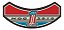 Patch Bordado Harley Davidson Hog 2010 Harley Davidson Anual 14,4x7cm - Imagem 1