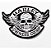 Patch Bordado Harley Davidson Hog Cav. Bran 12x11,4cm - Imagem 1