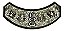 Patch Bordado Harley Davidson Hog 2014 Harley Davidson Anual 14,4x7cm - Imagem 1