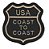 Patch Bordado Placas Usa Coast To Coast 5,5x6cm - Imagem 2