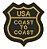 Patch Bordado Placas Usa Coast To Coast 5,5x6cm - Imagem 1