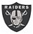 Patch Bordado Marcas Nfl Las Vegas Raiders 30x30cm - Imagem 1
