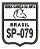 Patch Bordado Placas Serra Cabeça Da Anta Sp079 Des 5,7x7cm - Imagem 1