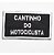 Patch Bordado Frases Frase Motociclista 05 9x4,5cm - Imagem 1