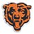 Patch Bordado Esportes Nfl Chicago Bears 8x8cm - Imagem 1