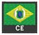 Patch Bordado Bandeiras Bandeira Ceara 4,5x4cm - Imagem 1