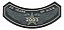 Patch Bordado Harley Davidson Hog 2003 Harley Davidson Anual 14,4x7cm - Imagem 1