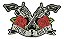 Patch Bordado Música Guns N Roses Army New 34x20cm - Imagem 1