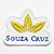 Patch Bordado Marcas Souza Cruz Logo 6x4,6cm - Imagem 1