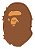 Patch Bordado Marcas Bathing Ape Bape 7,8x11cm - Imagem 1