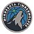 Patch Bordado Esportes Nba Minnesota Timberwolves 8x8cm - Imagem 1