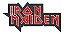 Patch Bordado Música Iron Maiden 10x5,2cm - Imagem 1