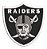 Patch Bordado Esportes Nfl Las Vegas Raiders 8x8cm - Imagem 1